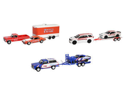 GreenLight "Racing Hitch & Tow" Series #6 Set of 3 pieces 1/64 Diecast Model Cars by <h2>"Racing Greenlight</h2> <p>High-quality car perfect for collectors and enthusiasts. Features detailed interior