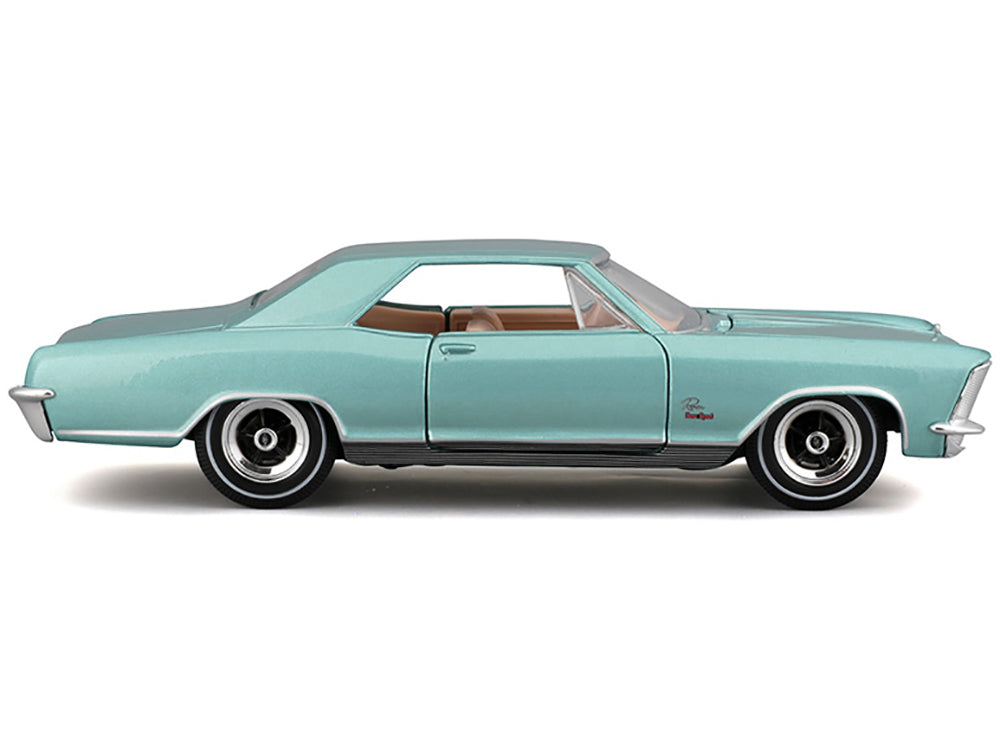 Maisto 1965 Buick Riviera Gran Sport Light Blue Metallic "Special Edition" Series 1/26 Diecast Model Car by <h2>1965 Maisto</h2> <p>High-quality perfect for collectors and enthusiasts. Features detail