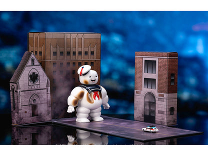 "Ghostbusters" 6" Stay Puft Marshmallow Man Figure with Nano Ecto-1 Car Diorama Set (1984) Movie "Next Level" Series Model by Jada <h2>"Ghostbusters" Jada</h2> <p>High-quality diecast perfect for coll