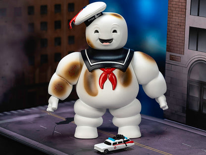 "Ghostbusters" 6" Stay Puft Marshmallow Man Figure with Nano Ecto-1 Car Diorama Set (1984) Movie "Next Level" Series Model by Jada <h2>"Ghostbusters" Jada</h2> <p>High-quality diecast perfect for coll
