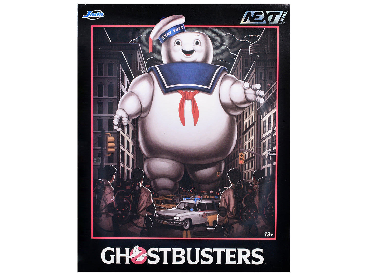 "Ghostbusters" 6" Stay Puft Marshmallow Man Figure with Nano Ecto-1 Car Diorama Set (1984) Movie "Next Level" Series Model by Jada <h2>"Ghostbusters" Jada</h2> <p>High-quality diecast perfect for coll