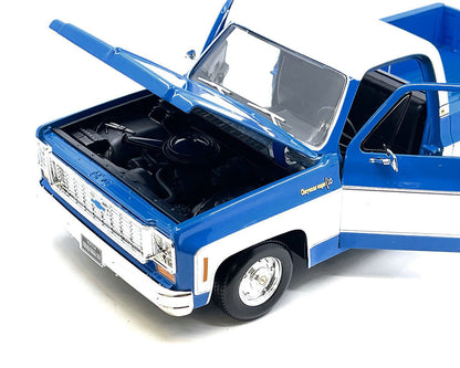 Maisto 1974 Chevrolet C10 Cheyenne Super Pickup Truck Blue and White "Special Edition" Series 1/18 Diecast Model Car by <h2>1974 Maisto</h2> <p>High-quality perfect for collectors enthusiasts. Feature