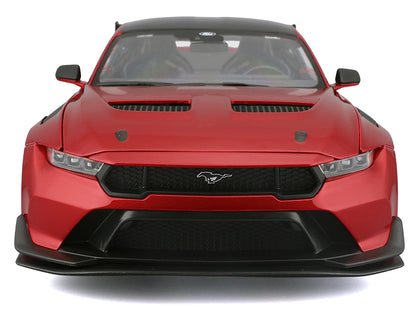 2025 Ford Mustang GTD Red Metallic with Black Top "Special Edition" Series 1/18 Diecast Model Car by Maisto