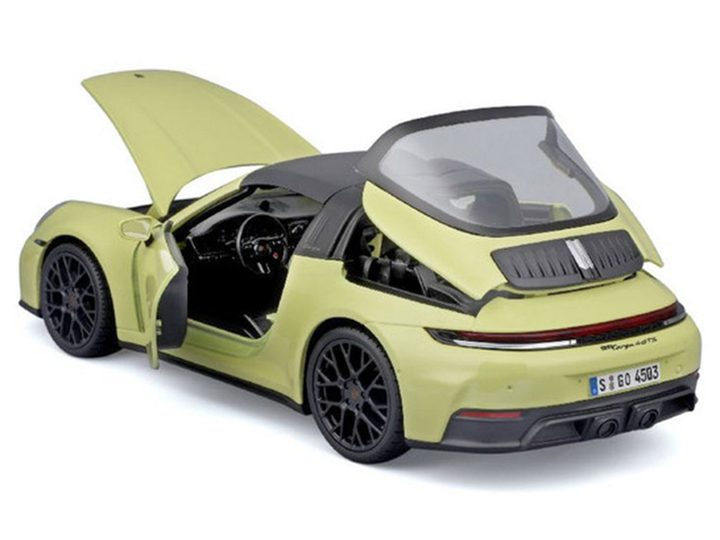Maisto Porsche 911 Targa 4 GTS (992.2) Yellow with Black Top "Special Edition" Series 1/18 Diecast Model Car by <h2>Porsche Maisto</h2> <p>High-quality perfect for collectors and enthusiasts. Features