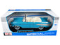 1957 Chevrolet Bel Air Convertible Blue with White Interior "Special Edition" Series 1/18 Diecast Model Car by Maisto