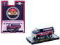1976 Chevrolet G10 Van "Freedom '76" Dark Blue with White Top and Red and White Graphics Limited Edition to 7766 pieces 1/64 T&y Diecast Model Car by M2 Machines