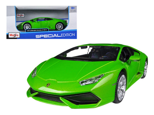 Lamborghini Huracan LP610-4 Green 1/24 Diecast Model Car - Maisto