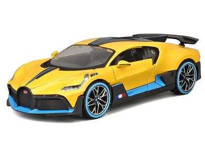 Maisto Bugatti Divo Yellow Metallic with Carbon and Blue Accents "Special Edition" 1/24 Diecast Model Car by <h2>Bugatti Maisto</h2> <p>High-quality perfect for collectors enthusiasts. Features detail