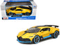 Maisto Bugatti Divo Yellow Metallic with Carbon and Blue Accents "Special Edition" 1/24 Diecast Model Car by <h2>Bugatti Maisto</h2> <p>High-quality perfect for collectors enthusiasts. Features detail