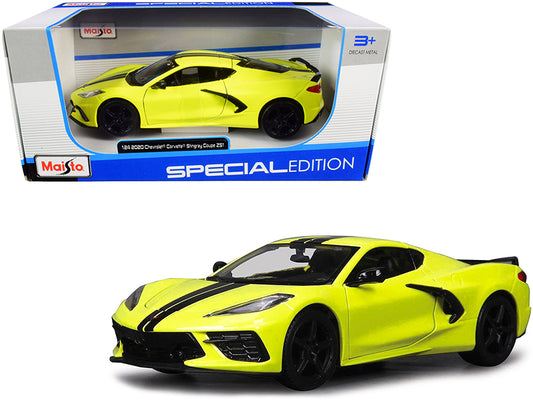 2020 Chevrolet Corvette Stingray Z51 Coupe 1/24 Diecast Model Car - Maisto