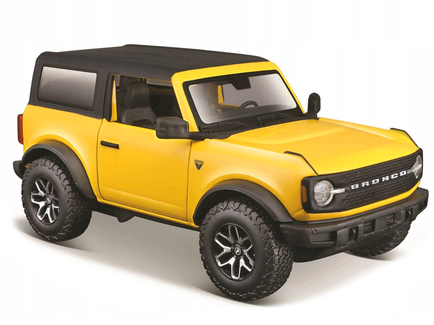 Maisto 2021 Ford Bronco Badlands Yellow with Black Top "Special Edition" 1/24 Diecast Model Car by <h2>2021 Maisto</h2> <p>High-quality perfect for collectors and enthusiasts. Features detailed interi