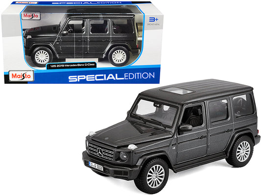 2019 Mercedes Benz G-Class Sunroof Dark Gray 1/25 Diecast Model Car - Maisto