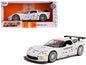 2005 Chevrolet Corvette C6-R #3 Olivier Beretta - Oliver Gavin "Compuware" White "Bigtime Muscle" 1/24 Diecast Model Car by Jada <h2>2005 Jada</h2> <p>High-quality perfect for collectors and enthusias
