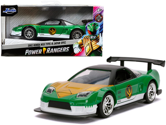 2002 Honda NSX Type-R Japan Spec Green Ranger "Power Rangers" 1/32 Diecast Model Car by Jada <h2>2002 Jada</h2> <p>High-quality perfect for collectors and enthusiasts. Features detailed interior exter