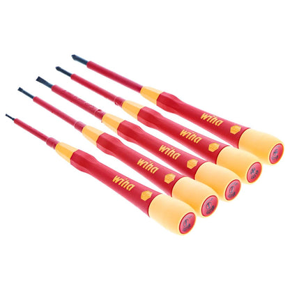 Wiha 5 Piece Insulated PicoFinish Precision Screwdriver Set