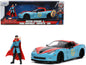 2006 Chevrolet Corvette Z06 Red and Blue with Doctor Strange Diecast Figurine "Avengers" "Marvel" Series "Hollywood Rides" 1/24 Model Car by Jada <h2>2006 Jada</h2> <p>High-quality perfect for collect
