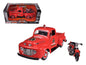 1948 Ford F-1 Pickup Truck Fire Truck 1936 1/24 Diecast Model - Maisto