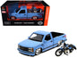 Maisto 1993 Chevrolet 454 SS Pickup Truck "Harley Davidson" Light Blue and 2007 Harley-Davidson XL 1200N Nightster Motorcycle "H-D Custom" Series 1/24 Diecast Model Car by <h2>1993 Maisto</h2> <p>High