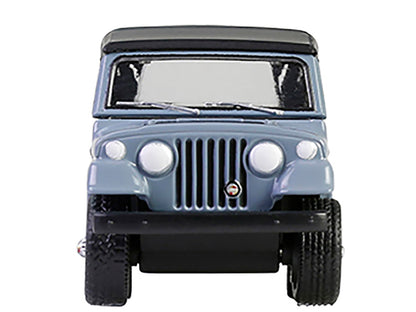 GreenLight 1968 Jeep Jeepster Commando SC-1 Gray with Black Stripes and Top Canoe Trailer Rack Kayak "Hitch & Tow" Series 32 1/64 Diecast Model Cars by <h2>1968 Greenlight</h2> <p>High-quality car per