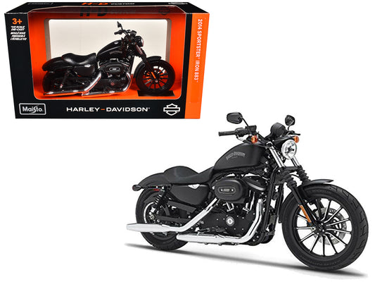 2014 Harley Davidson Sportster Iron 883 1/12 Diecast Motorcycle Model - Maisto