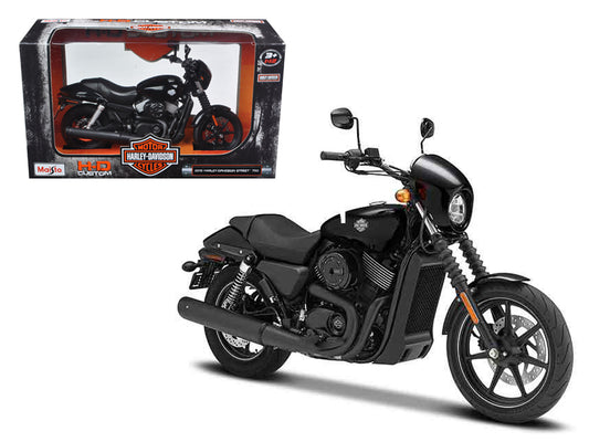 2015 Harley Davidson Street 750 Motorcycle Model 1/12 - Maisto
