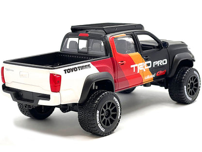 Maisto 2023 Toyota Tacoma TRD PRO Off Road Pickup Truck Matt Black with Graphics and Roofrack "Maisto Design" Series 1/27 Diecast Model Car by <h2>2023 Maisto</h2> <p>High-quality perfect for collecto