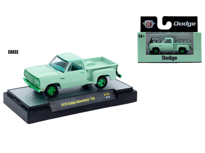 "Auto-Thentics" 6 piece Set Release 110 IN DISPLAY CASES Limited Edition 1/64 Diecast Model Cars by M2 Machines