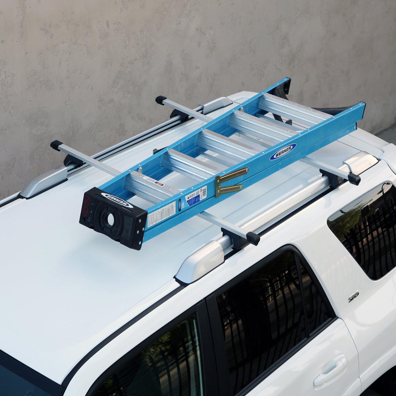 CargoLoc Adjustable Roof Top Cross Bar Set - Adjustable up to 55" (2 Piece)