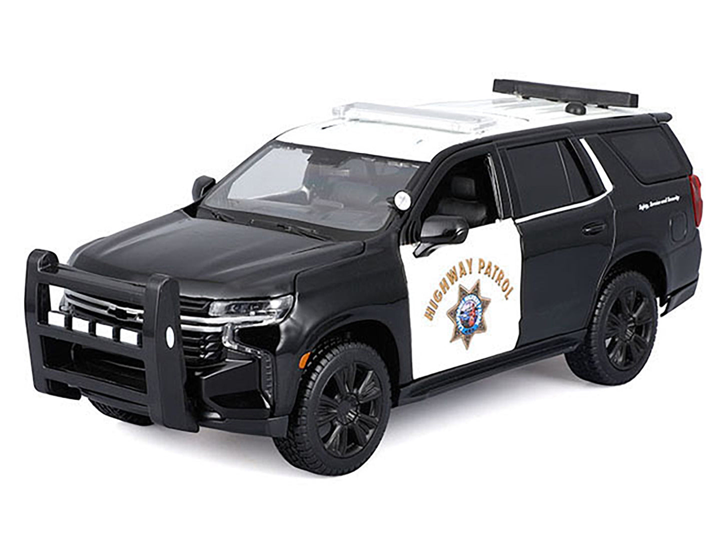 Maisto 2021 Chevrolet Tahoe "California Highway Patrol" Black and White "Authority" "Maisto Design" Series 1/26 Diecast Model Car by <h2>2021 Maisto</h2> <p>High-quality perfect for collectors enthusi