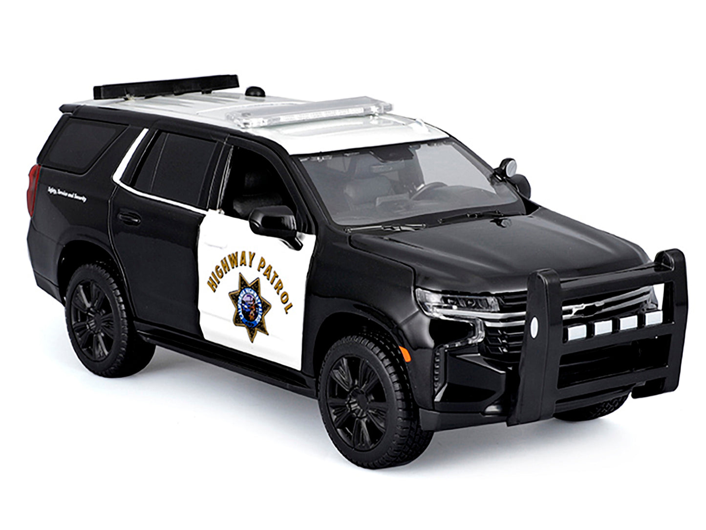 Maisto 2021 Chevrolet Tahoe "California Highway Patrol" Black and White "Authority" "Maisto Design" Series 1/26 Diecast Model Car by <h2>2021 Maisto</h2> <p>High-quality perfect for collectors enthusi