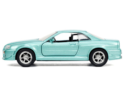 Brian's Nissan Skyline GT-R (BNR34) RHD (Right Hand Drive) Turquoise Metallic "Fast & Furious" Movie 1/32 Diecast Model Car by Jada <h2>Brian's Jada</h2> <p>High-quality perfect for collectors and ent