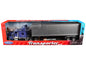 Kenworth W900 Truck Blue with Gray Container 1/32 Diecast Model by Welly