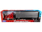 Kenworth W900 Truck Red with Gray Container 1/32 Diecast Model by Welly