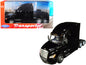 Freightliner Cascadia Truck Black "Transporter" 1/32 T&y Diecast Model by Welly