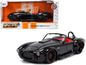 1965 Shelby Cobra 427 S/C Black with Matt and Red Stripes Interior "Bigtime Muscle" Series 1/24 Diecast Model Car by Jada <h2>1965 Jada</h2> <p>High-quality perfect for collectors enthusiasts. Feature