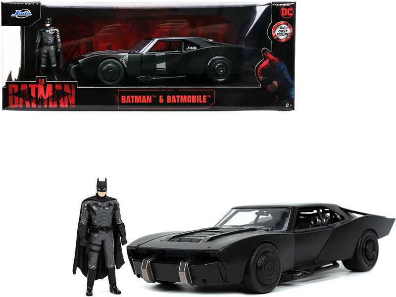 Batmobile Matt Black with Batman Diecast Figure "The Batman" (2022) Movie "DC Comics" 1/24 Model Car by Jada <h2>Batmobile Jada</h2> <p>High-quality perfect for collectors and enthusiasts. Features de