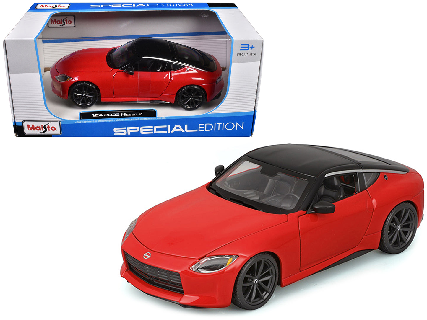 Maisto 2023 Nissan Z Red with Black Top "Special Edition" Series 1/24 Diecast Model Car by <h2>2023 Maisto</h2> <p>High-quality perfect for collectors and enthusiasts. Features detailed interior exter