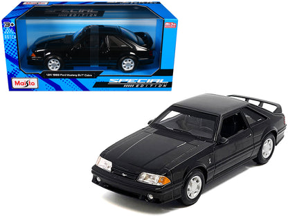 Maisto 1993 Ford Mustang SVT Cobra Black "Special Edition" Series 1/24 Diecast Model Car by <h2>1993 Maisto</h2> <p>High-quality perfect for collectors and enthusiasts. Features detailed interior exte