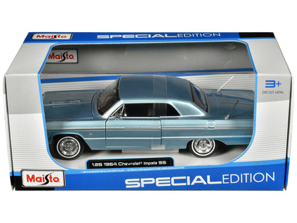 Maisto 1964 Chevrolet Impala SS Blue Metallic "Special Edition" Series 1/26 Diecast Model Car by <h2>1964 Maisto</h2> <p>High-quality perfect for collectors and enthusiasts. Features detailed interior
