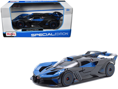 Maisto Bugatti Bolide Blue and Black Metallic "Special Edition" Series 1/24 Diecast Model Car by <h2>Bugatti Maisto</h2> <p>High-quality perfect for collectors enthusiasts. Features detailed interior