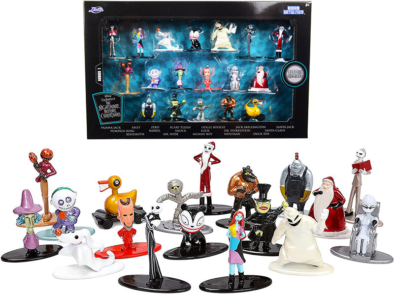 Tim Burton's "The Nightmare Before Christmas" Set of 18 Diecast Figurines "Nano Metalfigs" Series by Jada <h2>Tim Jada</h2> <p>High-quality model car perfect for collectors and enthusiasts. Features d