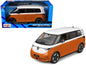 Maisto 2023 Volkswagen ID. Buzz Van Orange and White "Special Edition" Series 1/24 Diecast Model Car by <h2>2023 Maisto</h2> <p>High-quality perfect for collectors enthusiasts. Features detailed inter