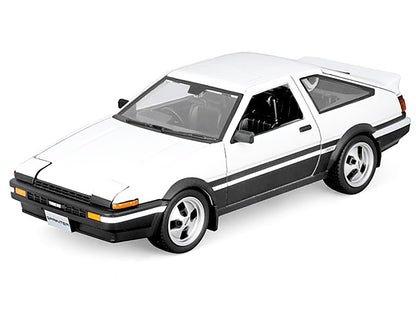 Maisto Toyota Sprinter Trueno AE86 RHD (Right Hand Drive) White with Black Stripes "Special Edition" Series 1/24 Diecast Model Car by <h2>Toyota Maisto</h2> <p>High-quality perfect for collectors and