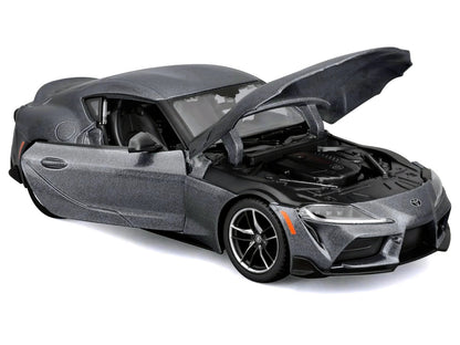 Maisto Toyota GR Supra Gray Metallic "Special Edition" Series 1/24 Diecast Model Car by <h2>Toyota Maisto</h2> <p>High-quality perfect for collectors and enthusiasts. Features detailed interior exteri