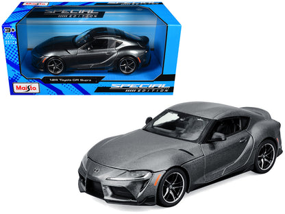 Maisto Toyota GR Supra Gray Metallic "Special Edition" Series 1/24 Diecast Model Car by <h2>Toyota Maisto</h2> <p>High-quality perfect for collectors and enthusiasts. Features detailed interior exteri