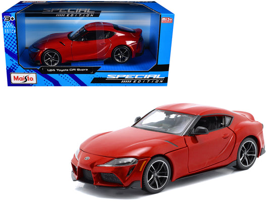 T&yota GR Supra Red "Special Edition" Series 1/24 T&y Diecast Model Car by Maisto