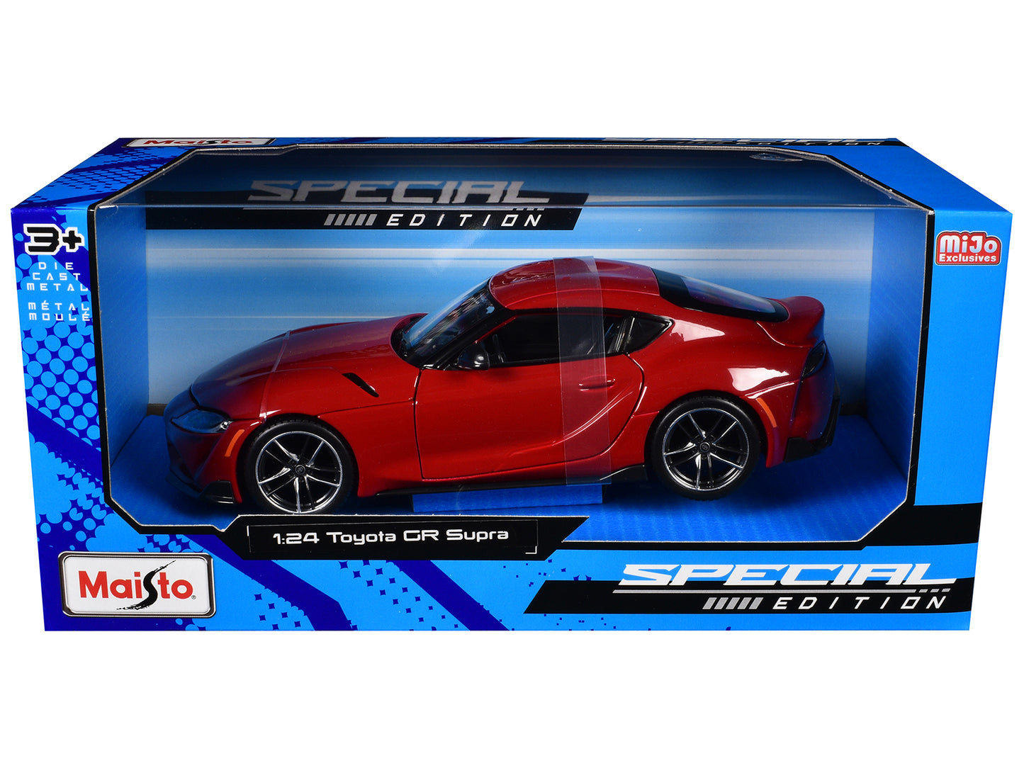 Maisto Toyota GR Supra Red "Special Edition" Series 1/24 Diecast Model Car by <h2>Toyota Maisto</h2> <p>High-quality perfect for collectors and enthusiasts. Features detailed interior exterior craftsm
