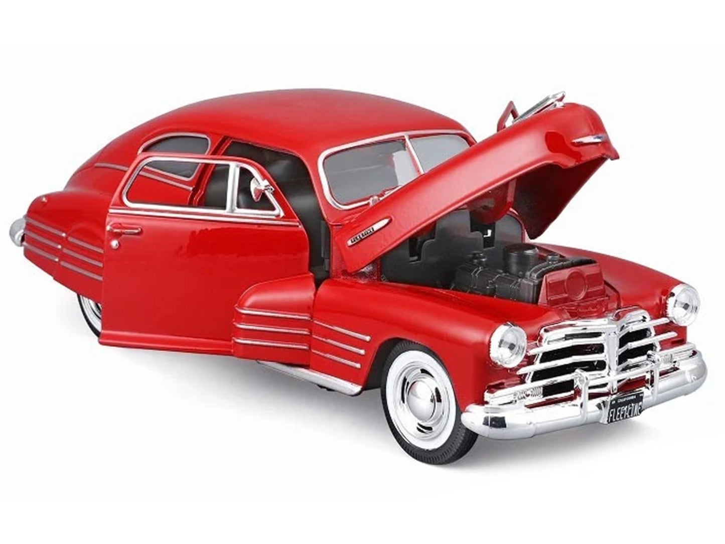 Maisto 1948 Chevrolet Fleetline Aerosedan Red "Special Edition" Series 1/25 Diecast Model Car by <h2>1948 Maisto</h2> <p>High-quality perfect for collectors and enthusiasts. Features detailed interior