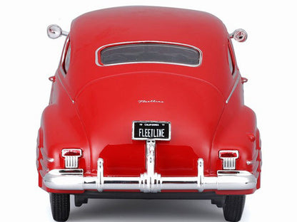 Maisto 1948 Chevrolet Fleetline Aerosedan Red "Special Edition" Series 1/25 Diecast Model Car by <h2>1948 Maisto</h2> <p>High-quality perfect for collectors and enthusiasts. Features detailed interior
