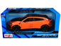 Lamborghini Urus Performante Orange Metallic with Carbon Hood and Top "Special Edition" Series 1/24 Diecast Model Car by Maisto